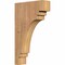Ekena Millwork Pescadero Smooth Corbel, Western Red Cedar, 3 1/2"W x 12"D x 20"H COR04X12X20PEC00SWR - alternate 1